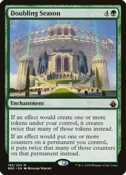 Doubling Season - #195 - Battlebond - NM MTG - Image 1