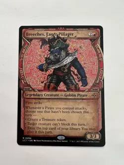 Breeches, Eager Pillager - SHOWCASE- MTG The Lost Caverns of Ixalan - NM - Image 1