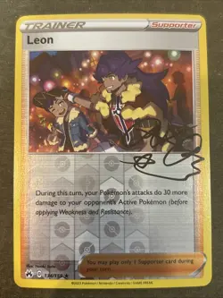 Leon 134/159 Crown Zenith Reverse Holo Pokemon TCG NM - Image 1
