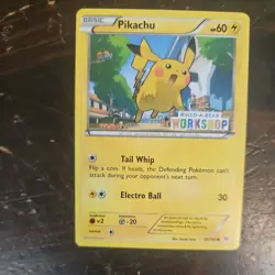 2016 Pokemon-Pikachu 20/108-Build A Bear Workshop - Image 1