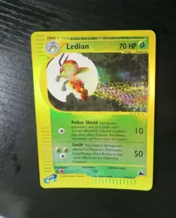 Pokemon Ledian Skyridge Reverse Holo Rare 15/144 2003 LP - Image 1