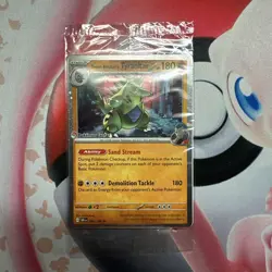 Pokemon Center Promo - Team Rocket’s Tyranitar Destined Rivals Exclusive SEALED - Image 2