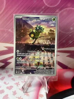 Pokemon Center Stamped Promo Teal Mask Ogerpon SVP123 Sealed Twilight Masquerade - Image 1