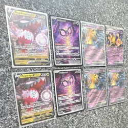 Pokemon 47 Card Lot ex V VMAX VSTAR Pikachu Gengar Mimikyu Alakazam Holo - Image 3