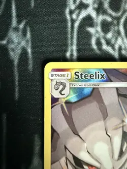Pokemon Steelix TCG Sm-Cosmic Eclipse Card 247/236 Secret Rare Holo 2019 - Image 2