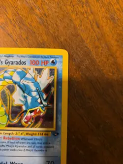 Pokemon TCG Misty's Gyarados Holo Rare Gym Challenge 13/132 Unlimited Edition NM - Image 5