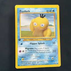 Psyduck 1st Ed. Pokemon Neo Destiny #79 2002 LP-MP - Image 1