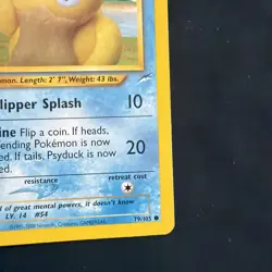 Psyduck 1st Ed. Pokemon Neo Destiny #79 2002 LP-MP - Image 4