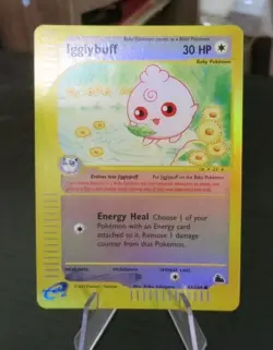 Pokemon Igglybuff Reverse Holo Skyridge 67/144 2003 - Image 1