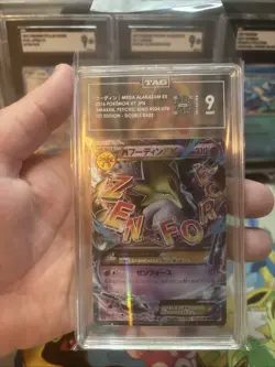 Pokemon Mega Alakazam Ex Japanese RR Awakening Psychic King 1st Ed TAG 9 Mint - Image 3