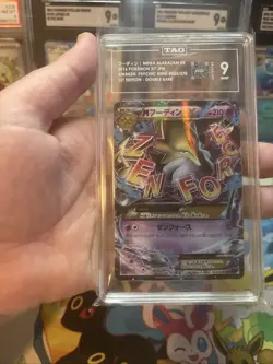 Pokemon Mega Alakazam Ex Japanese RR Awakening Psychic King 1st Ed TAG 9 Mint - Image 5