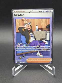 Drayton Special Illustration Rare 172/131 Sv: Prismatic Evolutions Holo Pokemon - Image 1