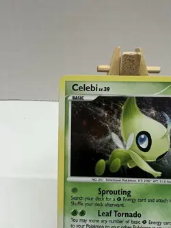 Pokemon TCG *SWIRL* Celebi 7/123 Mysterious Treasures Holo (English) - LP - Image 5