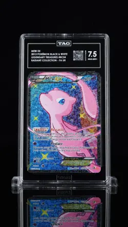 Pokemon Legendary Treasures Radiant Collection Mew EX RC24/RC25 Holo TAG 7.5 - Image 1