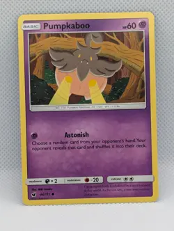 PUMPKABOO 44/111 C CRIMSON INVASION POKEMON LP - Image 1