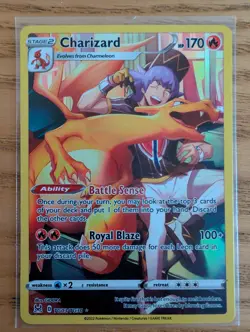 Pokemon - Charizard TG03/TG30: Sword & Shield Lost Origin Character Art Rare - Image 1