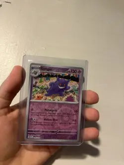 Pokemon TCG Gengar 069/165 151 Reverse Hilo - Image 1