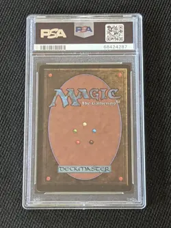 1993 Unlimited Magic The Gathering Jade Monolith PSA 9 Mint - Image 5