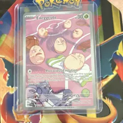 Pokemon TCG Sv08 Surging Sparks Exeggcute 192/191 Illustration Rare Holo 30HP - Image 1