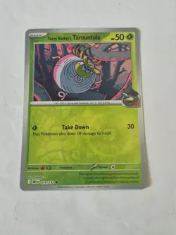 Team Rocket's Tarountula 019/182 Common Destined Rivals Pokemon Reverse Holo NM - Image 1