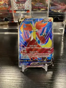Delphox V (Full Art) 173/196 Swsh11: Lost Origin Holo Near Mint Pokemon TCG - Image 1