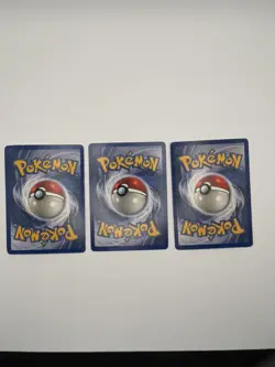 Pokemon Hitmonchan Base Set Holo Rare 7/102 HP70 English Ken Sugimori LOT OF 3 - Image 5