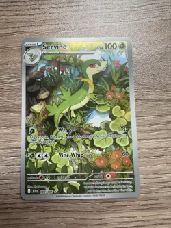 Servine 088/086 Illustration Rare, Black Bolt, Full Art Holo, Pokemon TCG, NM - Image 1