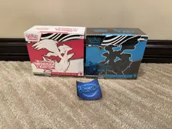 Pokemon Black Bolt and White Flare Elite Trainer Box ETB Lot of 2 FACTORY SEALED - Image 1