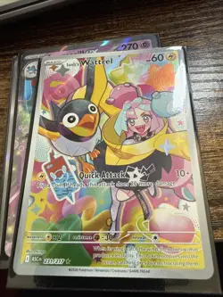 Pokemon TCG Iono's Wattrel 231/217 Ascended Heroes Illustration Rare - Image 1