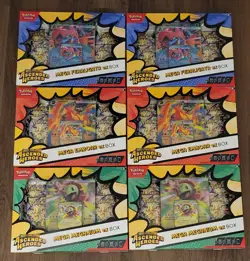 Lot of Qty 6 - Pokemon Mega Evolution Ascended Heroes EX Box Collection - Sealed - Image 1