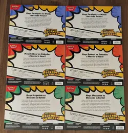 Lot of Qty 6 - Pokemon Mega Evolution Ascended Heroes EX Box Collection - Sealed - Image 2