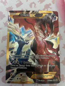 Pokemon TCG Yveltal EX #XY150a LP/M Full Art Ultra Rare Holo - Image 1