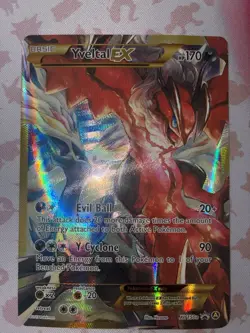 Pokemon TCG Yveltal EX #XY150a LP/M Full Art Ultra Rare Holo - Image 2