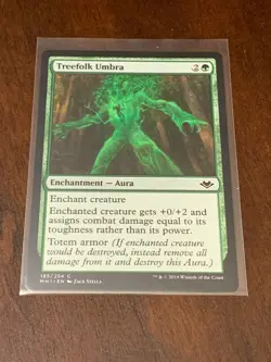 Magic the Gathering Modern Horizons Treefolk Umbra - Image 1