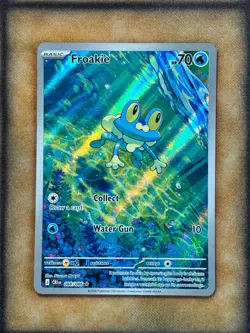 Pokemon Froakie 088/086 ME04: Chaos Rising Illustration Rare Holo NM - Image 1
