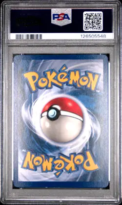 1999 POKEMON FRENCH 1ST EDITION #10 MEWTWO-HOLO PSA 8 - Image 2