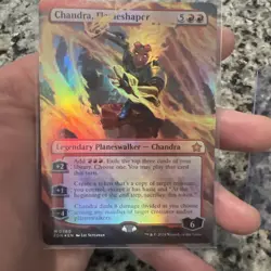 Chandra, Flameshaper (Borderless) Foundations Foil NM/M - Image 1
