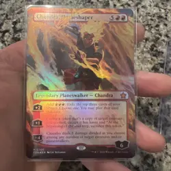 Chandra, Flameshaper (Borderless) Foundations Foil NM/M - Image 2