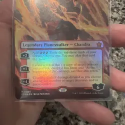 Chandra, Flameshaper (Borderless) Foundations Foil NM/M - Image 3
