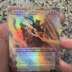 Chandra, Flameshaper (Borderless) Foundations Foil NM/M - Image 4