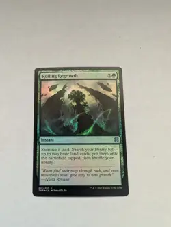 Roiling Regrowth Zendikar Rising Foil MTG NM - Image 1