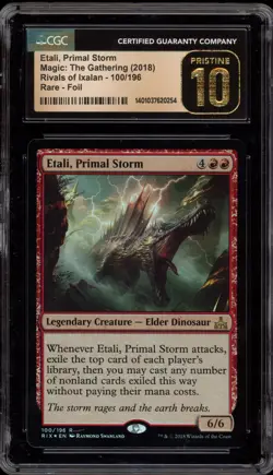 Magic The Gathering MTG Etali Primal Storm Ixalan Rare Foil #100 CGC 10 Pristine - Image 1