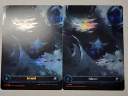2x Island -Full Art Foil- Edge of Eternities Basic Land EOE 263 L mtg NM/M - Image 1