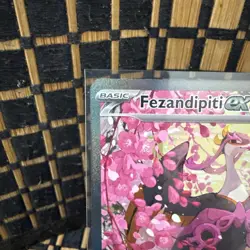 Pokemon Fezandipiti EX Full Art Holo Rare Card 288/217 English TCG - Image 3