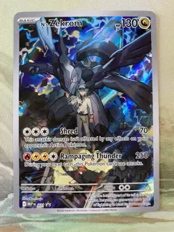 N's Zekrom 031 Me: Mega Evolution Promo Holo Pokemon TCG Card Nm - Image 1