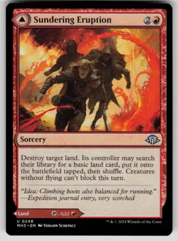 Sundering Eruption Uncommon Modern Horizons 3 248 MTG Near Mint 2024 - Image 1