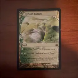 Wizards Horizon Canopy Land Future Sight Green White 2007 English MTG - Image 1