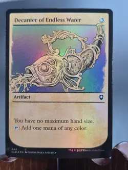 Decanter of Endless Water (Showcase) Battle for Baldur's Gate MTG Foil NM - Image 1