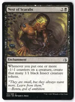Nest of Scarabs AKH 101 Magic: The Gathering UC NM - Image 1