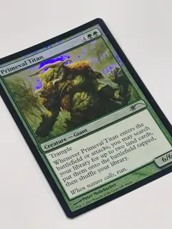 MTG Primeval Titan - Foil - Grand Prix Promos - Image 3
